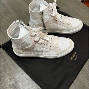 Zadig & Voltaire High Flash Lace up sneaker